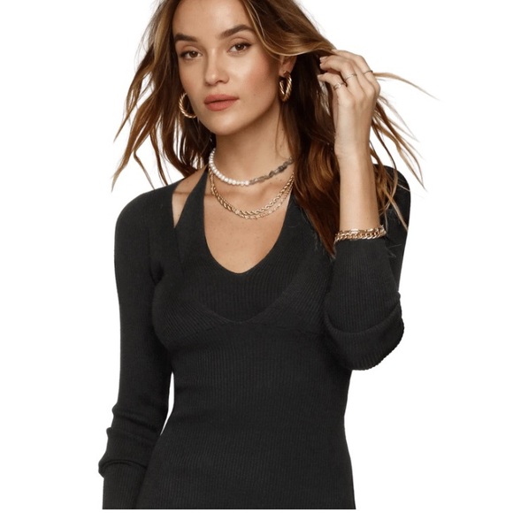 Sevilla Dress In Black - Picture 2 of 2